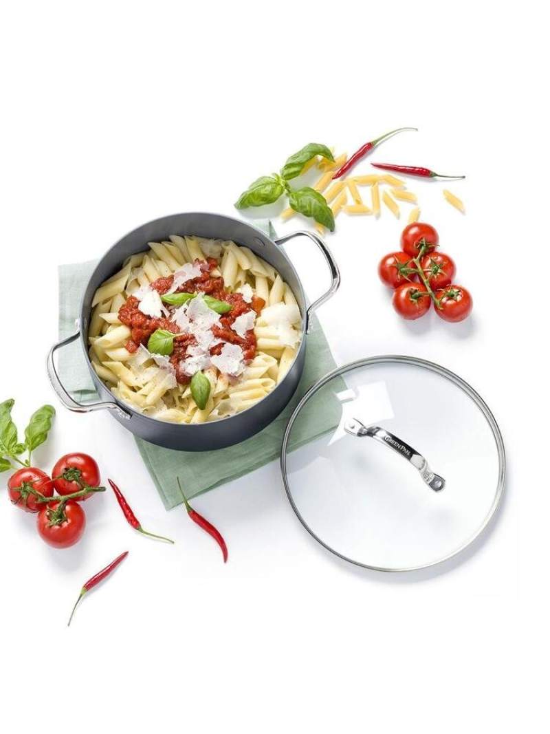 212 KITCHEN STORE ヴェニスプロ キャセロール 20cm蓋付 ＜GreenPan グリーンパン＞ トゥーワントゥーキッチンストア 食器・調理器具・キッチン用品 その他の食器・調理器具・キッチン用品 グレー【送料無料】 stylife-12761998 Rakuten Fashion サンプル画像3
