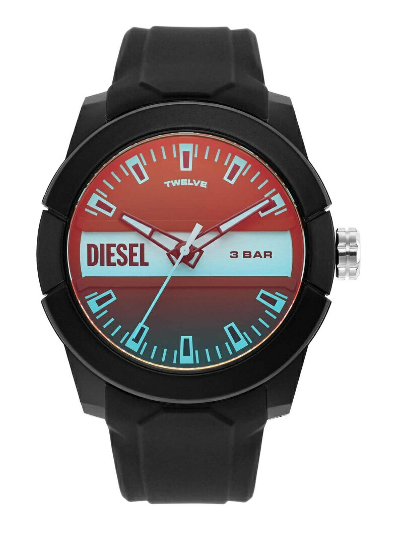 【SALE／30%OFF】DIESEL DIESEL/ M DOUBLE UP ウォッチステーションインターナショナル アクセサリー・腕時計 腕時計 ブラック【送料無料】