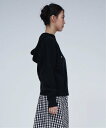 ANNUAL (W)Knit Parka アニュアル トップス パーカー・フーディー ブラック【送料無料】