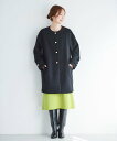【SALE/40%OFF】le.coeur blanc Perle Peche パールツキコート ルクールブラン ジャケット・アウター その他のジャケット・アウ...