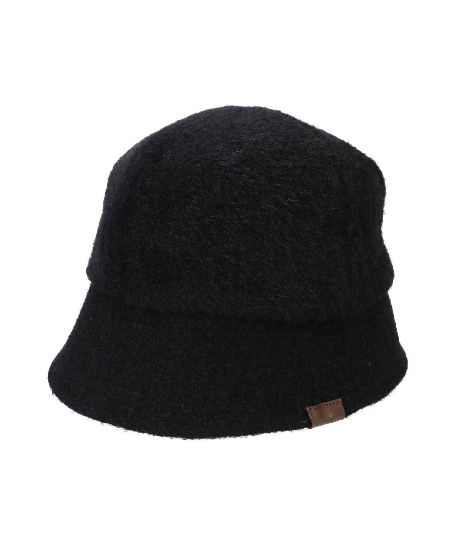 【SALE／30%OFF】mimis シャギーメトロ風ハット ファナ 帽子 ハット ベージュ ブラック【送料無料】
