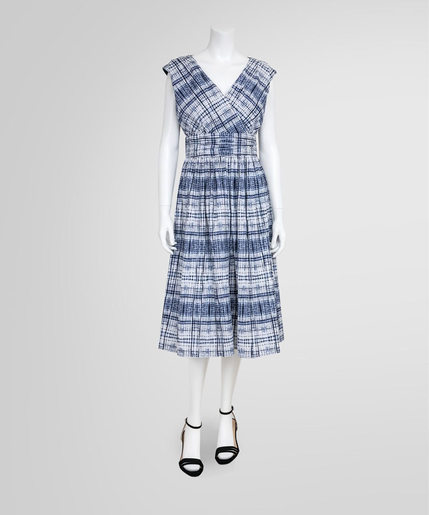 【SALE／50%OFF】BROOKS BROTHERS コットン/ポリエステル キャップスリーブ ワンピース ブルックス ブラザーズ ワンピース・ドレス ワンピース ホワイト【送料無料】