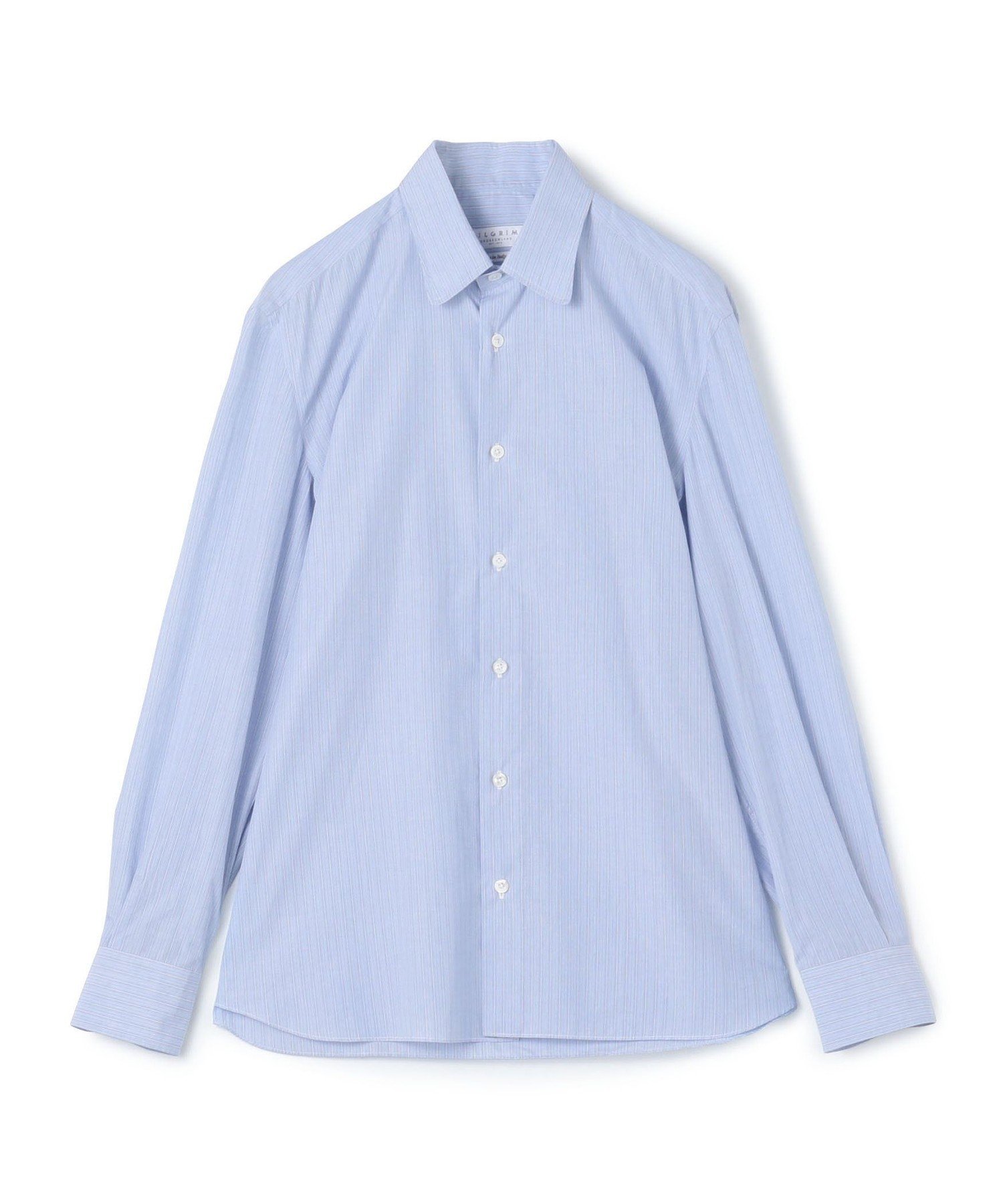 【SALE／50%OFF】TOMORROWLAND MEN TOMORROWLAND PILGRIM コットン レギュラーカラーシャツ トゥモローランド トップス シャツ・ブラウス ブルー【送料無料】