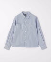 UNITED ARROWS green label relaxing ストライプ コーチシャツ / キッズ 140cm-160cm ユナイテッドアローズ グリー...