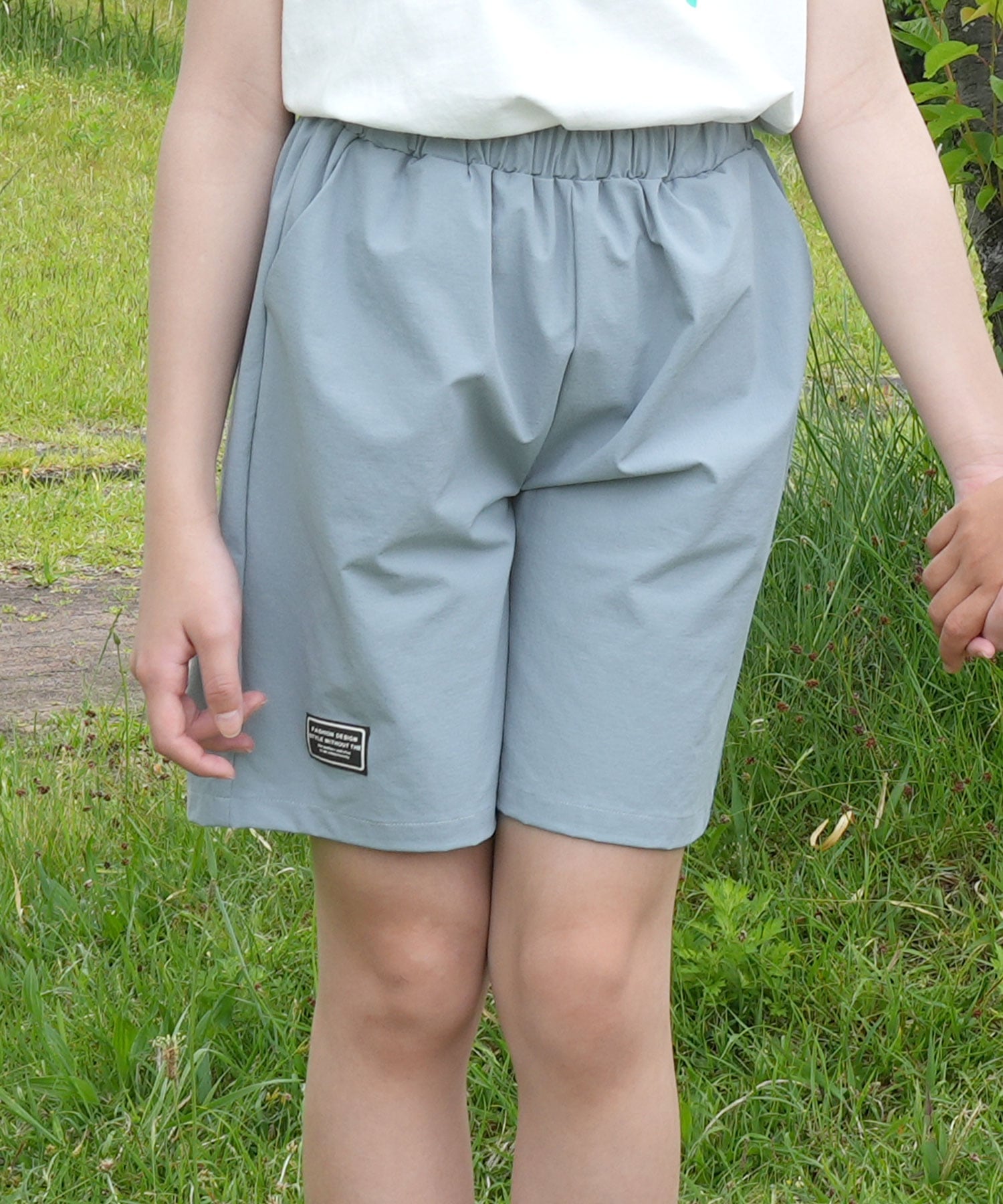 Short Pants - 【SALE／15%OFF】子供服 Bee ショートパンツ ナイロン タグ ポケット 子供服 キッズ 女の子 男の子 カンコクコドモフク ビー パンツ その他のパンツ ブラック ブルー