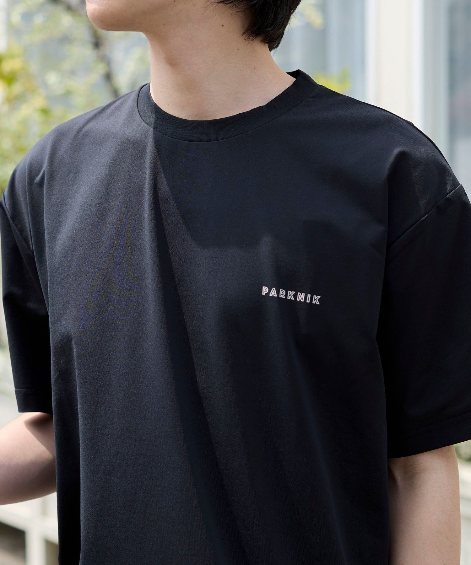 【SALE／20%OFF】coen ＜Parknik＞ラッシュガードTシャツ コーエン トップス カットソー・Tシャツ ブラック ホワイト