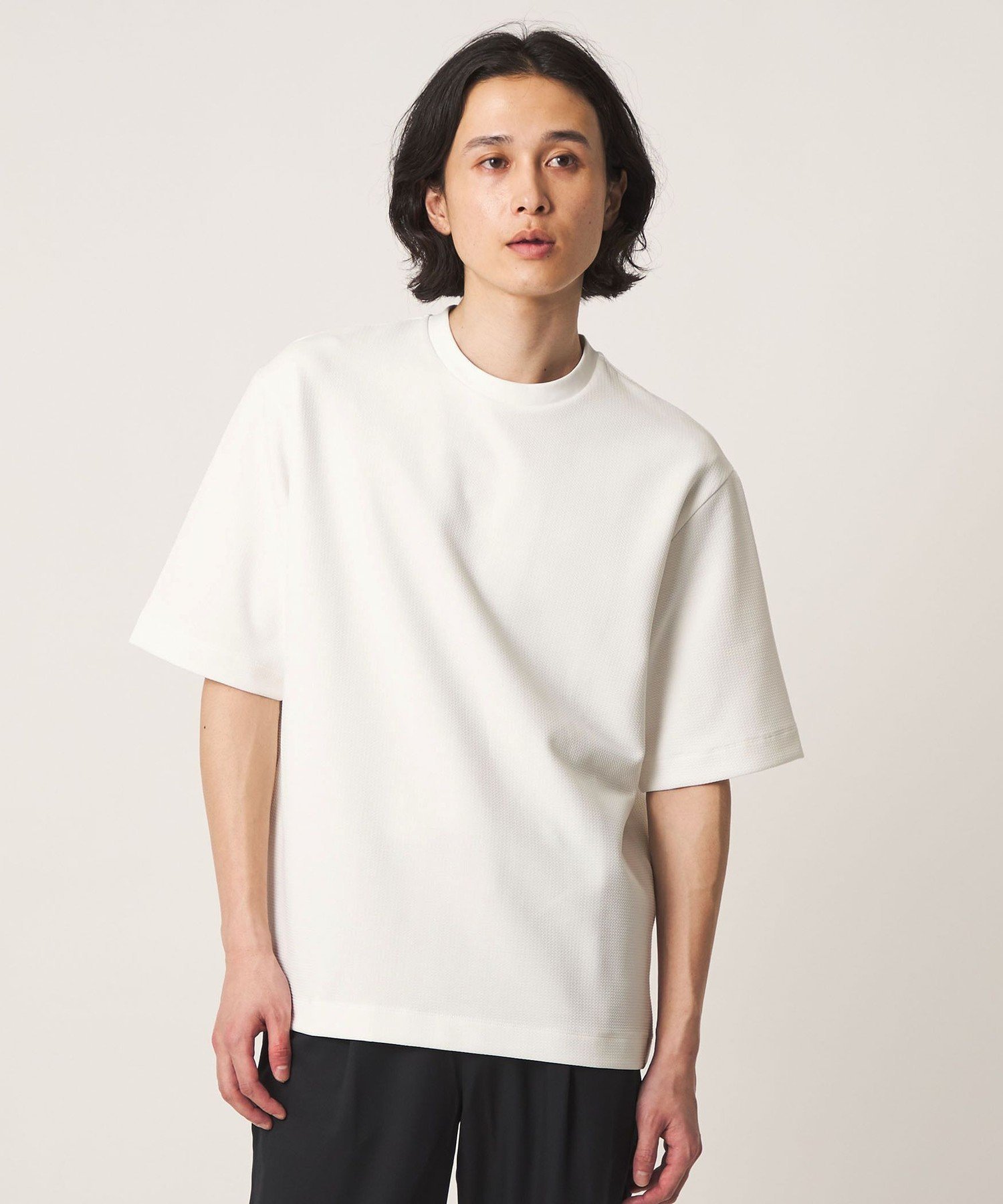 a day in the life ドビージャガード リラックス クルーネックTシャツ＜A DAY IN THE LIFE＞ ユナイテッドアローズ アウトレット トップス カットソー・Tシャツ ホワイト ネイビー グリーン【送料無料】