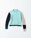TRICOTE COLOUR RIB SWEATER トリコテ トップス ニット グリーン オレンジ【送料無料】(4)