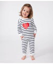 PETIT BATEAU スナップなしロンパース プチバトー マタニティウェア・ベビー用品 ロンパース・カバーオール ホワイト【送料無料】