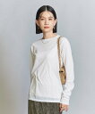 【SALE/30%OFF】BEAUTY&YOUTH UNITED ARROWS コットンナイロン天竺 シアー クルーネック Tシャツ ユナイテッドアローズ アウトレット トップス カットソー・Tシャツ ブルー ピンク ブラック ホワイト【送料無料】(4)