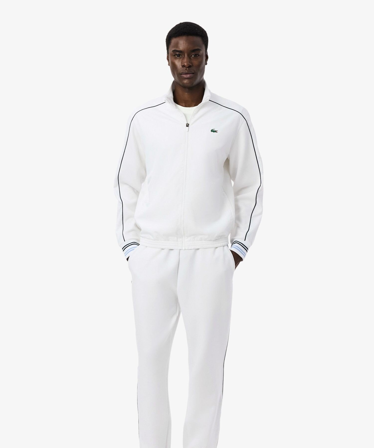LACOSTE TRACKSUITS & TRACK TROUS. ラコステ トップス その他のトップス ホワイト【送料無料】