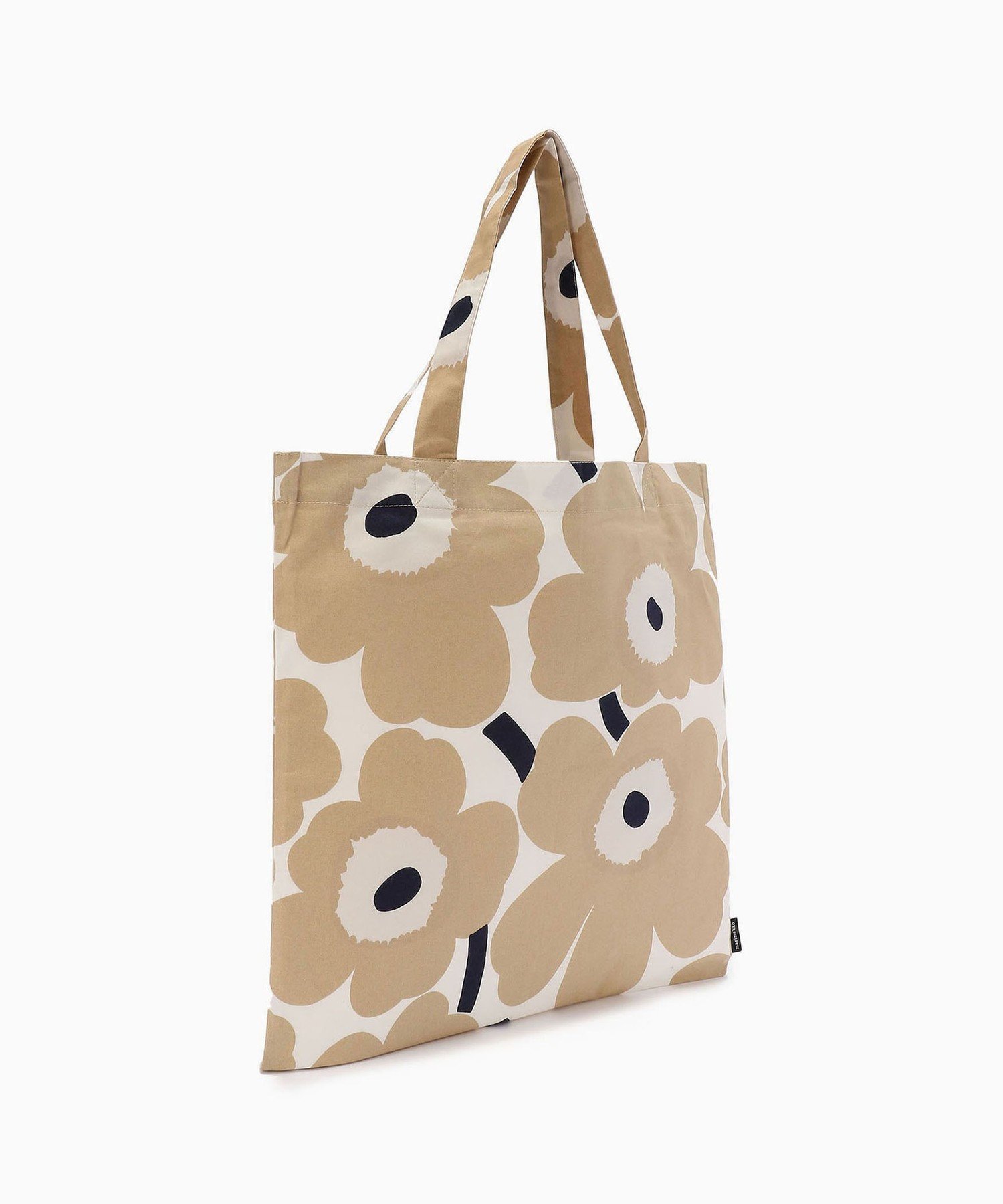 Pieni Unikko ファブリックバッグ44X43cm マリメッコ バッグ トートバッグ ホワイト