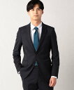 【SALE/40%OFF】COMME CA MEN 【COMME CA MEN】ポリエステルストレッチ ドビーセットアップジャケット コムサメン スーツ・フォーマル スーツジャケット ネイビー ブラック【送料無料】(4)