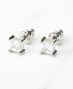 【SALE/39%OFF】TAKEO KIKUCHI 【Made in JAPAN】エレガント キュービックピアス タケオキクチ アクセサリー・腕時計 ピアス ...