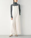 【SALE/50%OFF】MICA&DEAL バイアスロングサロペット マイカアンドディール オールインワン・オーバーオール オーバーオール・サロペット ホワイ...