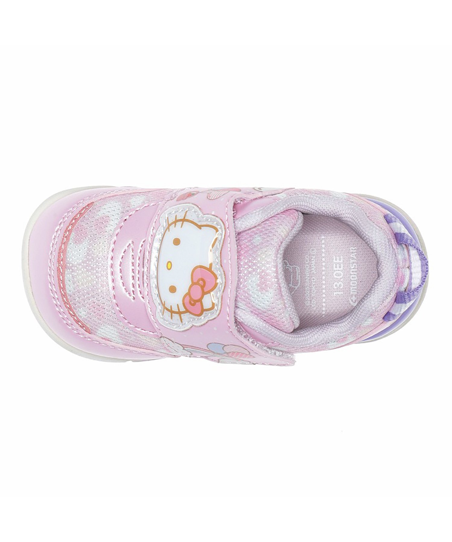 MoonStar 【MoonStar】SA B037 ピンク 子供靴 ベビーシューズ サンリオ ムーンスタ...