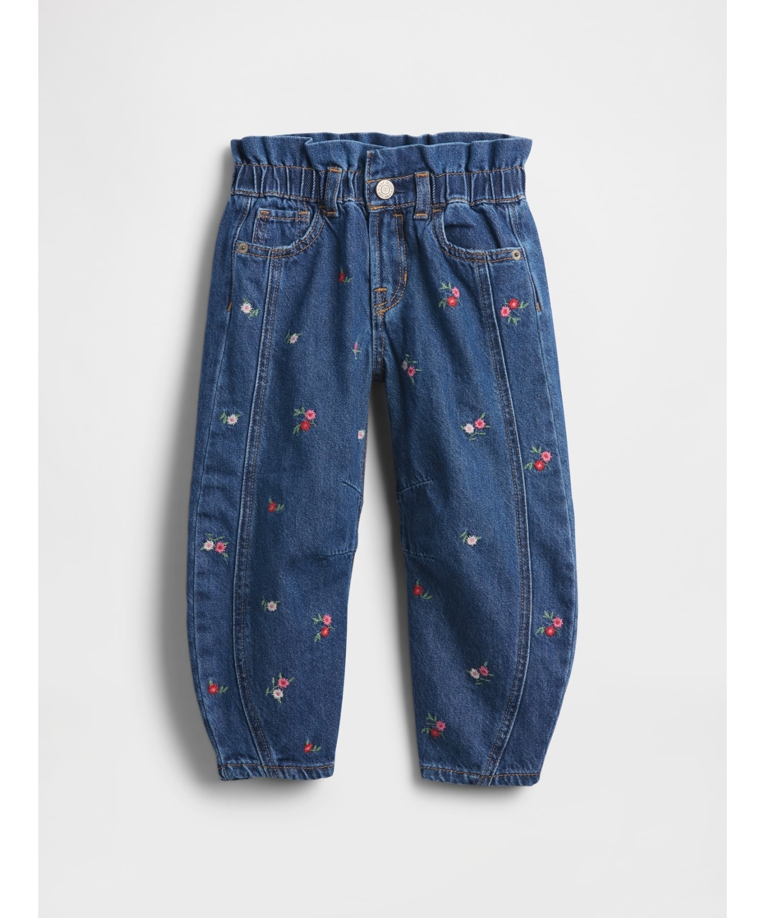 【SALE／61%OFF】GAP (K)フローラル ホースシューデニム (幼児・ベビー) ギャップ パンツ ジーンズ・デ..
