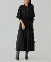 VERMEIL par iena 《予約》ティアードワンピース ヴェルメイユ パー イエナ ワンピース・ドレス ワンピース ブラック【送料無料】