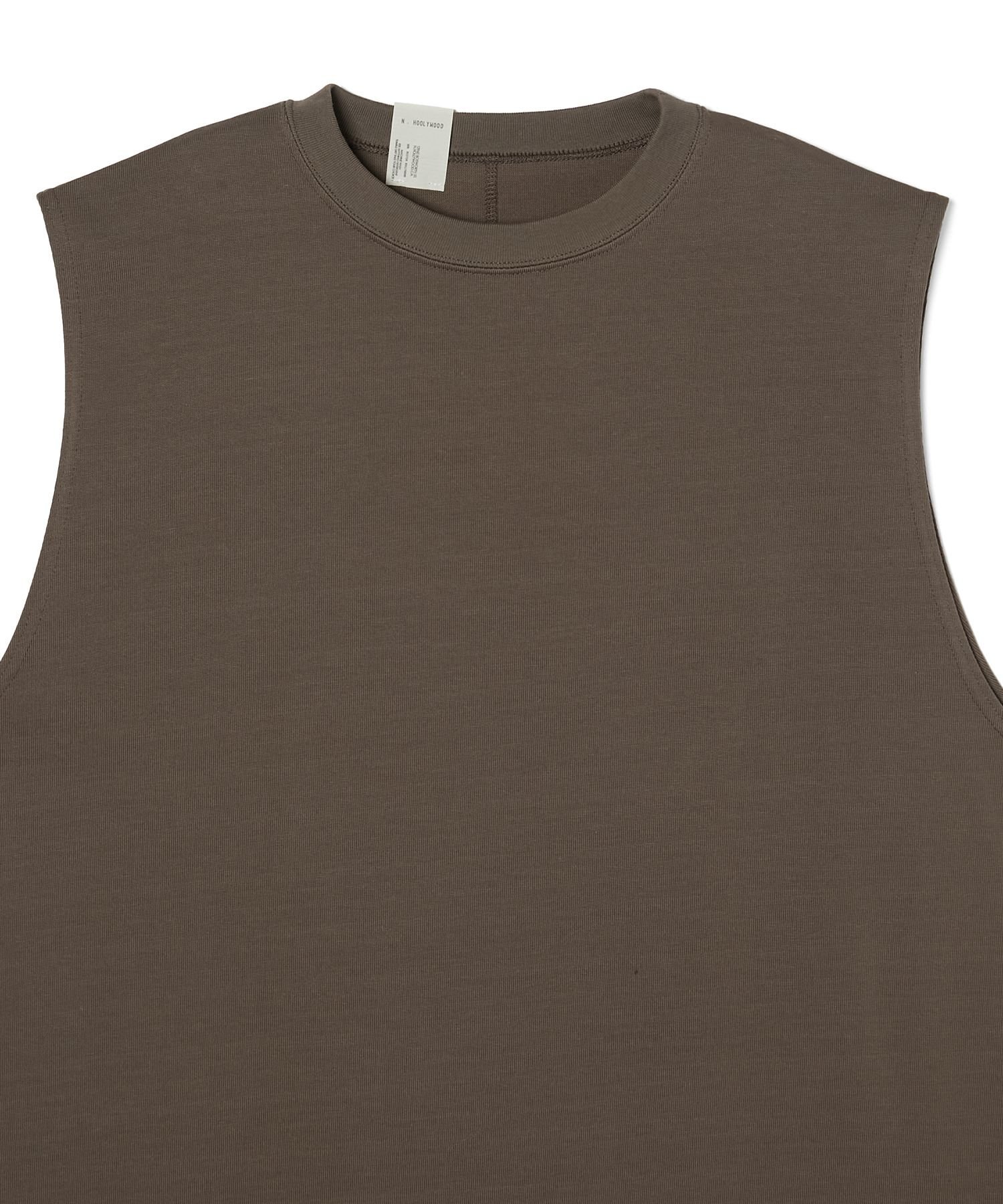 N.HOOLYWOOD UNDER SUMMIT WEAR TANK TOP エヌ．ハリウッド トップス カットソー・Tシャツ ブラウン【送料無料】