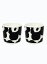 Marimekko Unikko コーヒーカップセット(ハンドルなし) マリメッコ 食器・調理器具・キッチン用品 その他の食器・調理器具・キッチン用品 ブラック【送料無料】