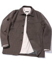 メンズビギ アウター メンズ 【SALE／55%OFF】MEN'S BIGI マイクロスウェーディー起毛ポンチブルゾン メンズ ビギ ジャケット・アウター ブルゾン・ジャンパー ベージュ ブラック【送料無料】