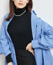 【SALE/50%OFF】ROPE' PICNIC リブタートルネックニットプルオーバー/アンチピリング・帯電防止 ロペピクニック トップス ニット レッド ホ...