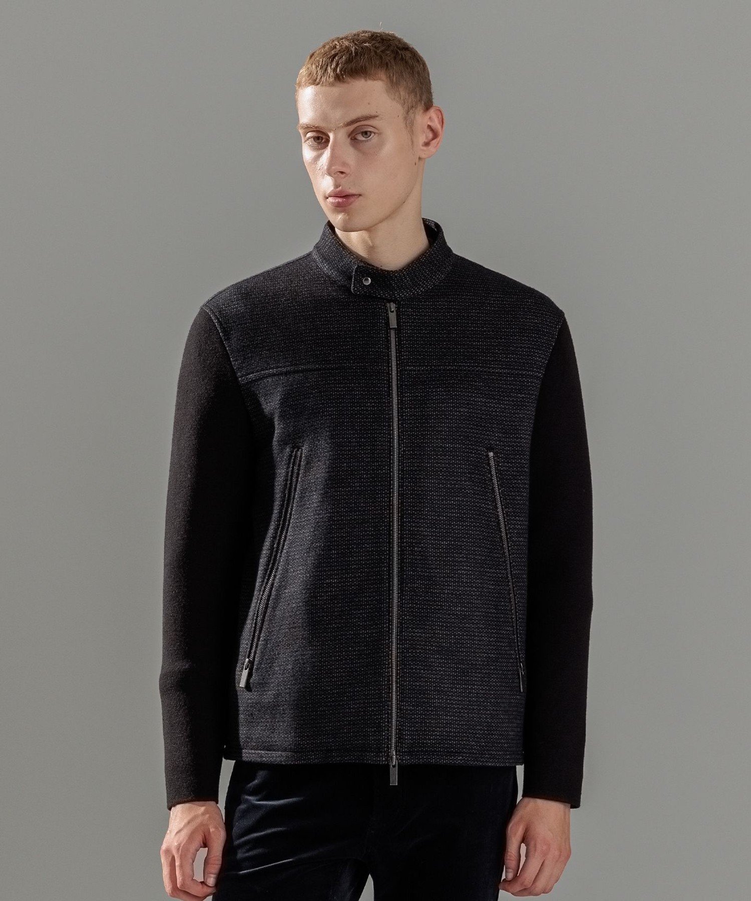 JOSEPH HOMME ドビージャージー ブルゾン ジョゼフ オム ジャケット・アウター その他のジャケット・アウター グレー【送料無料】(4)