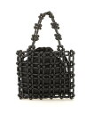 【SALE/20%OFF】styiro styiro/ビーズバッグ/巾着付き イストワール バッグ ハンドバッグ シルバー ブラック