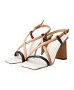 【SALE/30%OFF】CARRANO 【CARRANO】クロスストラップヒールサンダル インターショシュール シューズ・靴 サンダル ベージュ【送料無料】
