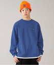 【SALE/20%OFF】GLAZOS 【大人向けサイズあり】【毛玉になりにくいしっかり暖か素材】裏起毛・フロントボブ刺繍トレーナー ナルミヤオンライン トップ...