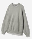 HARE SOFTシャギーニットプルオーバー ハレ トップス ニット ブルー パープル イエロー ブラック グレー レッド【送料無料】