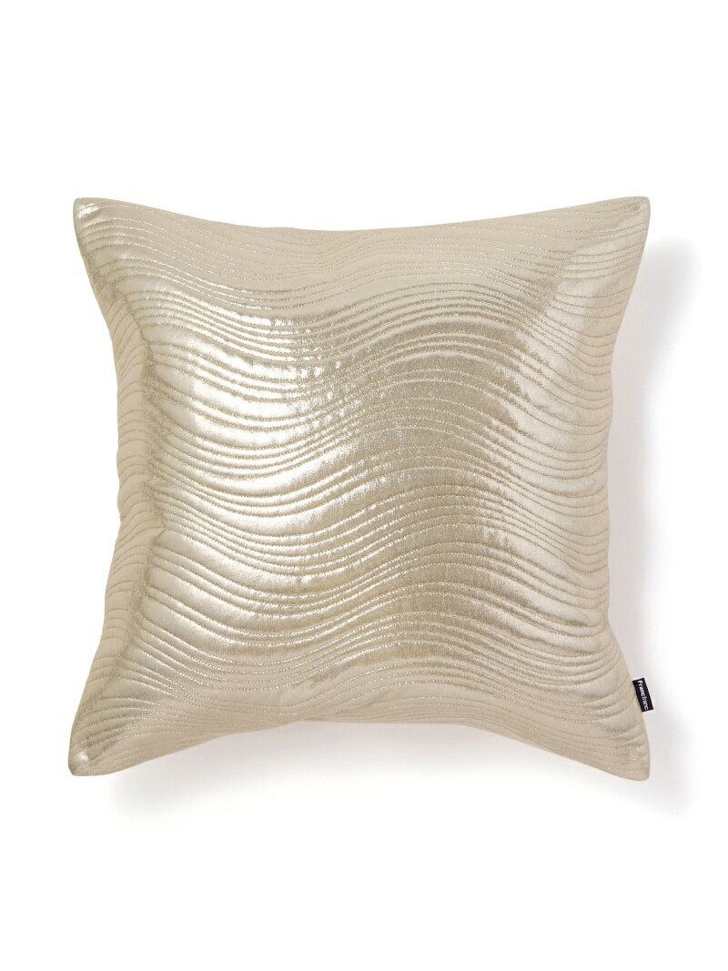 Francfranc メタリックキルト クッションカバー 450×450 (A-012) フランフラン インテリア・生活雑貨 ..