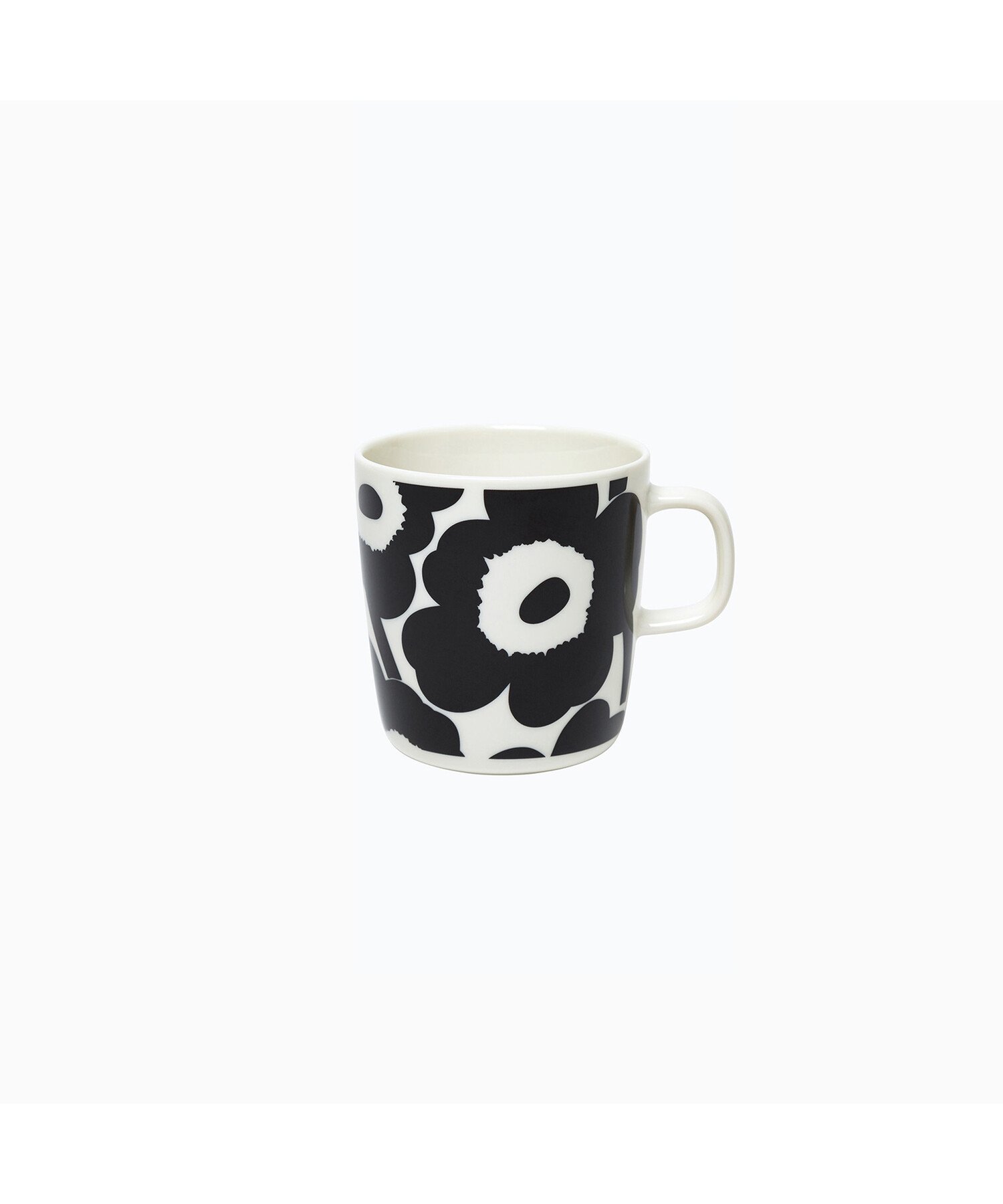 Marimekko Unikko マグカップ 400ml マリメッコ ファッション雑貨 その他のファッション雑貨 ブラック【送料無料】