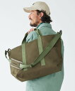 L.L.Bean ハンターズ・トート・バッグ、ジップ・トップ ショルダー・ストラップ付き ラージ エルエルビーン バッグ トートバッグ ブラウン カーキグリーン...