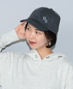 BEAMS HEART WOMEN BH刺繍 キャップ ギフト 24AW ビームス ハート 帽子 キャップ ベージュ グレー【送料無料】