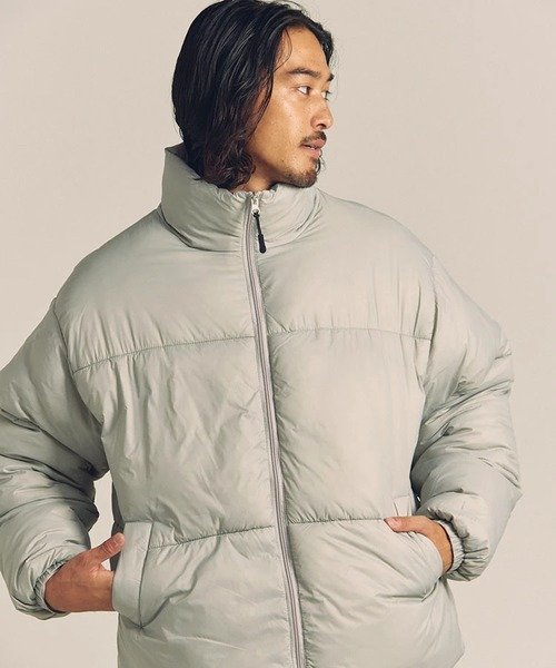 【SALE／50%OFF】JACKROSE JE-ソフトナイロン / ファイバー中綿バブル JKT(MENS) ジャックローズ ジャケット・アウター ダウンジャケット・ダウンベスト グレー ブラック【送料無料】