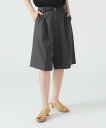 【SALE/40%OFF】B:MING by BEAMS 【洗える】ハーフ パンツ(S~M) 25SS ウォッシャブル ビーミング ライフストア バイ ビームス パンツ その他のパンツ グレー ベージュ【送料無料】