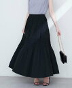 【SALE/20%OFF】natural couture 【WEB限定】シャーリングティアードスカート ナチュラルクチュール スカート その他のスカート ブラック イエロー ホワイト【送料無料】