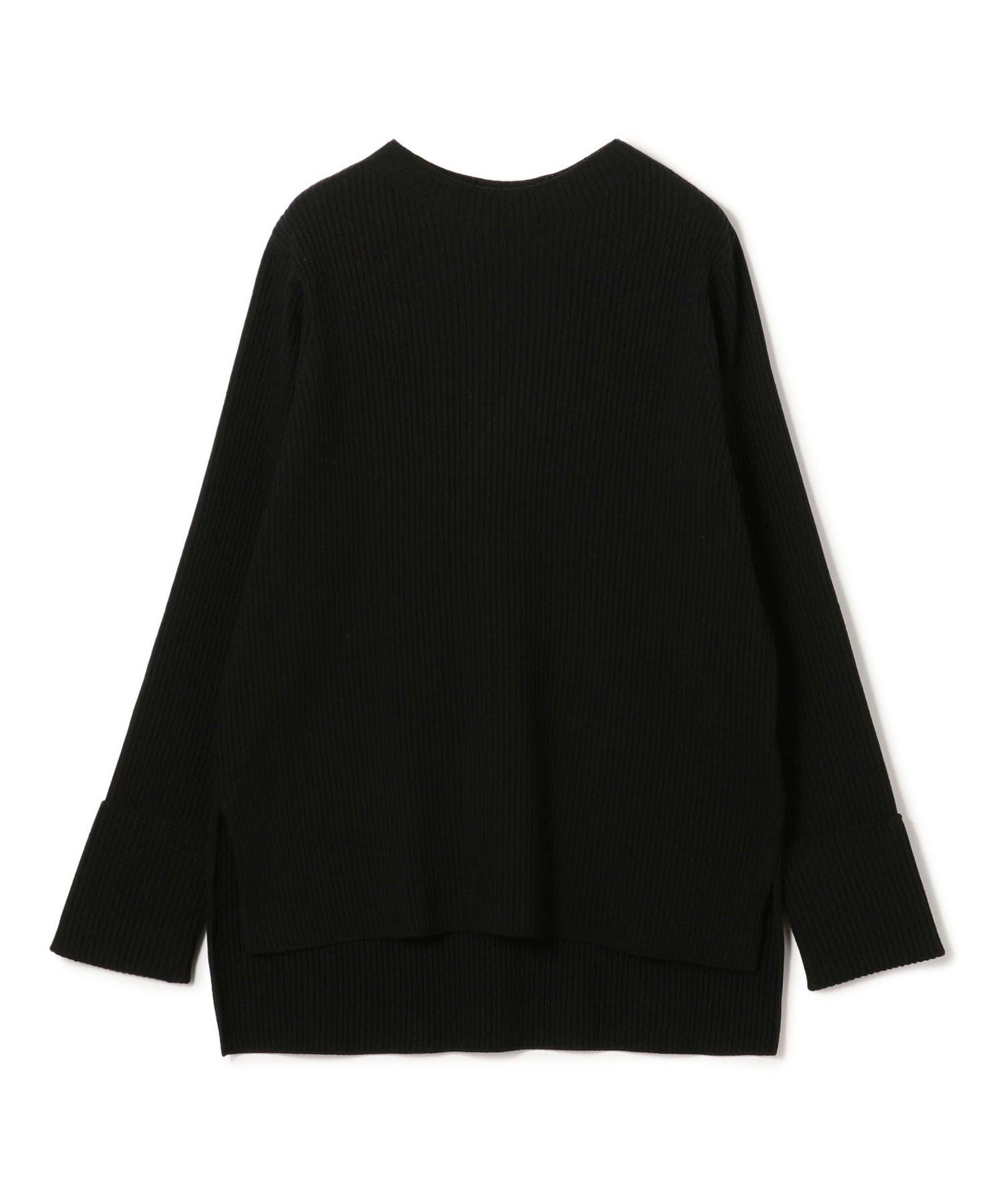 Ballsey リンクスリブ ビルドネックプルオーバー トゥモローランド トップス ニット ブラック ホワイト【送料無料】のサムネイル