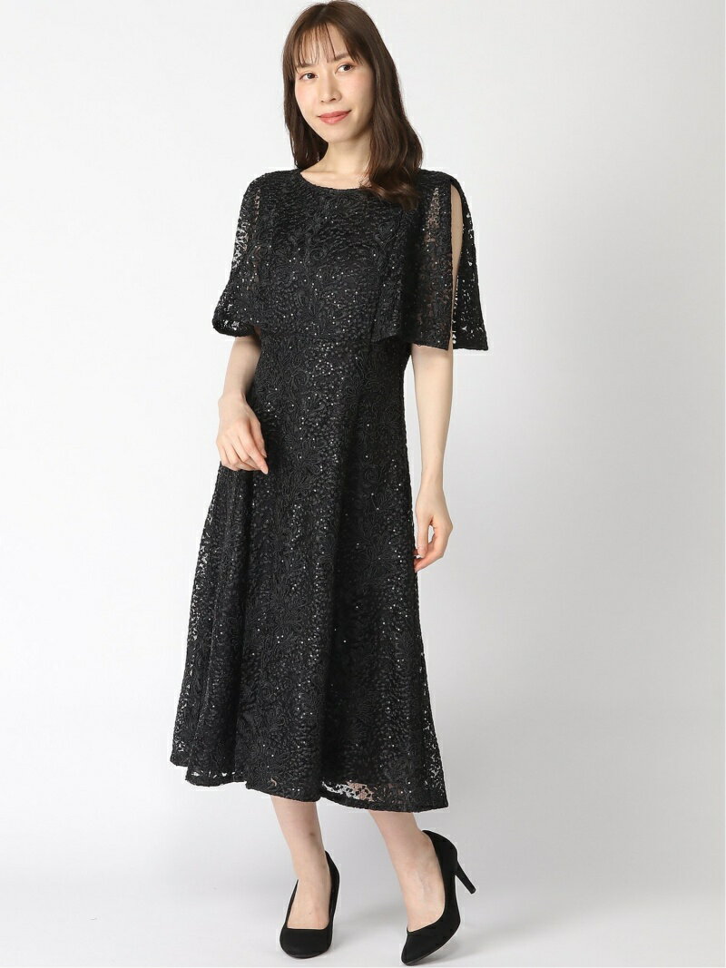 CELFORD スパンコール刺繍ドレス セルフォード ワンピース・ドレス その他のワンピース・ドレス ブラック ブルー グリーン【送料無料】のサムネイル