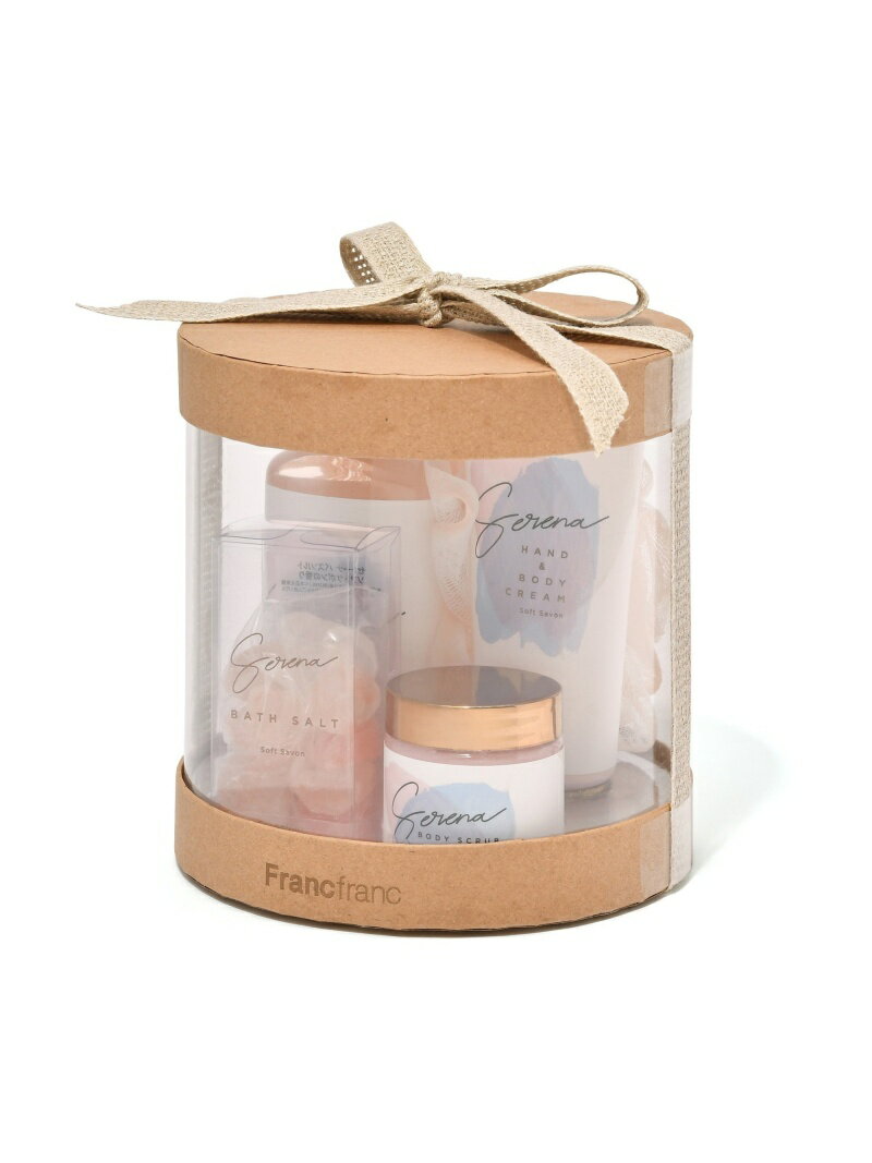 Francfranc セレーナ ボディケアギフトセット M (ソフトサボン)5個セット 女性 贈り物 フランフラン コフレ・キット・セット コフレ・コスメキット...