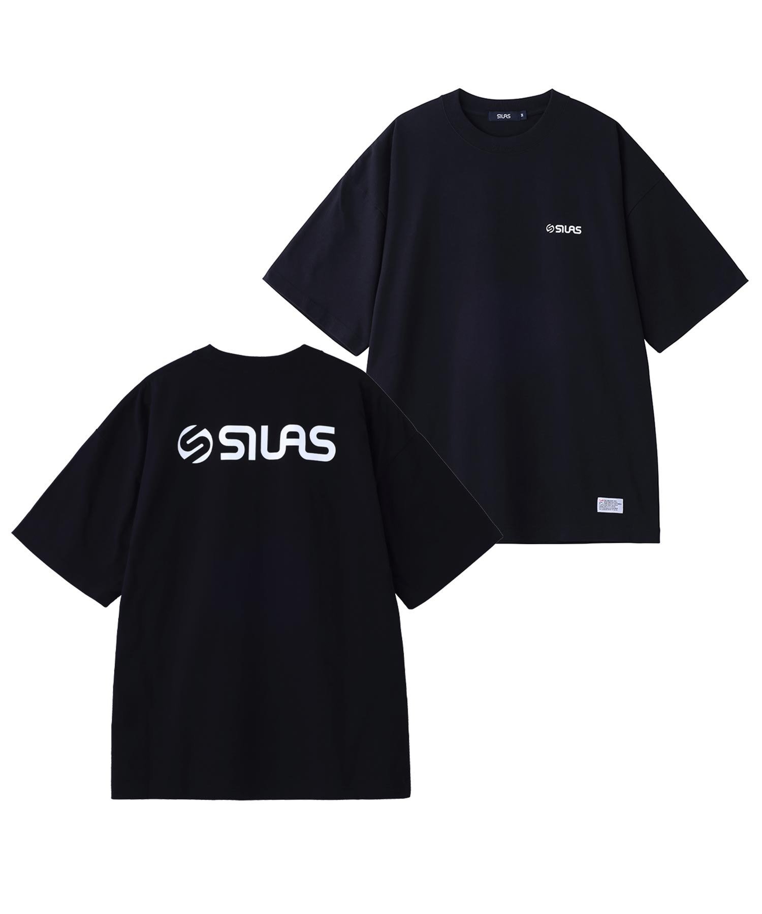 SILAS OLD LOGO WIDE SS TEE サイラス トップス カットソー・Tシャツ ブラック ブルー グレー グリーン パープル ホワイト イエロー【送料無料】