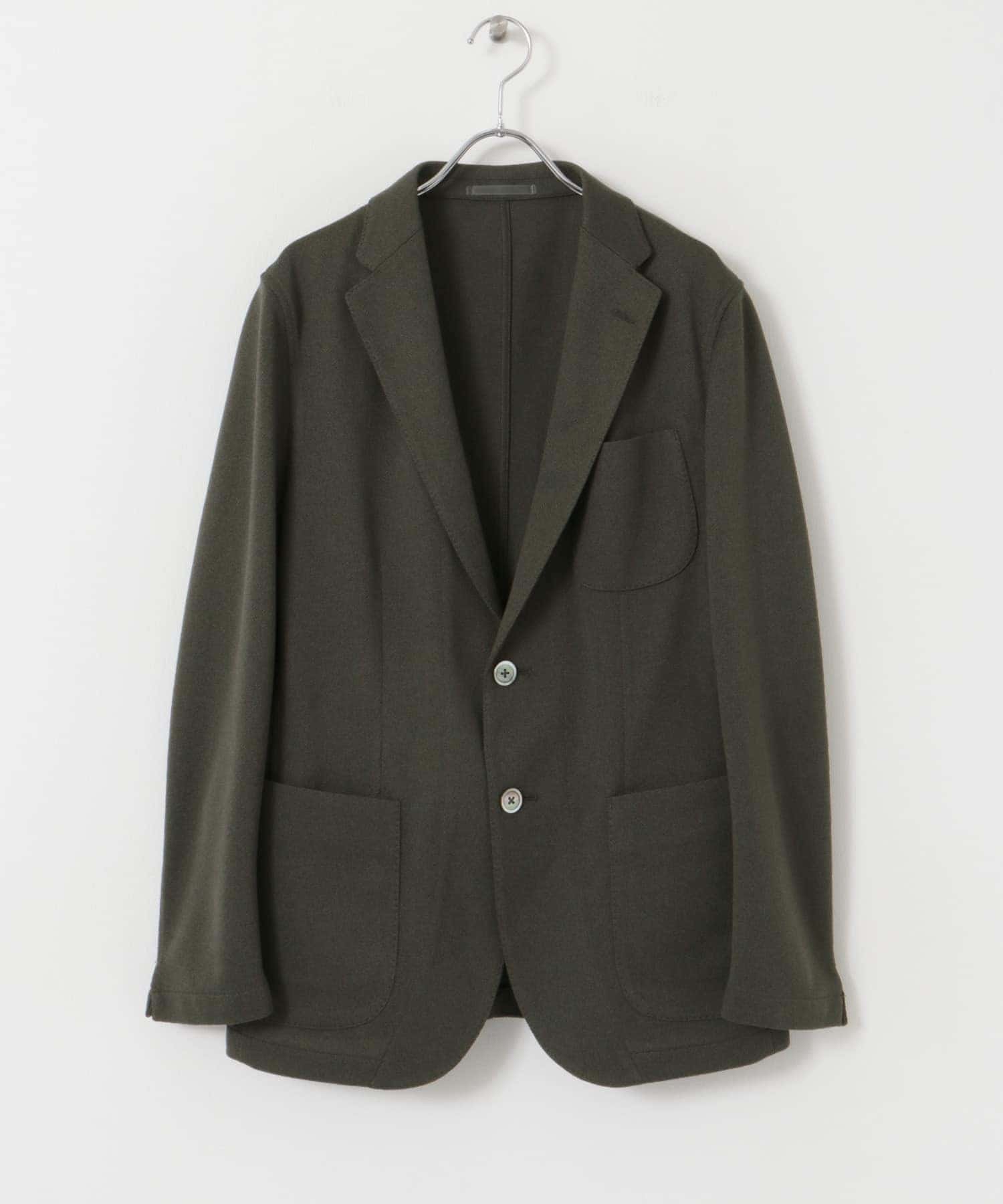 楽天Rakuten Fashion【SALE／50％OFF】URBAN RESEARCH DOORS 『イージーケア/防シワ/速乾』LIFE STYLE TAILOR メランジニットイージーJK アーバンリサーチドアーズ ジャケット・アウター テーラードジャケット・ブレザー ネイビー グレー ベージュ【送料無料】