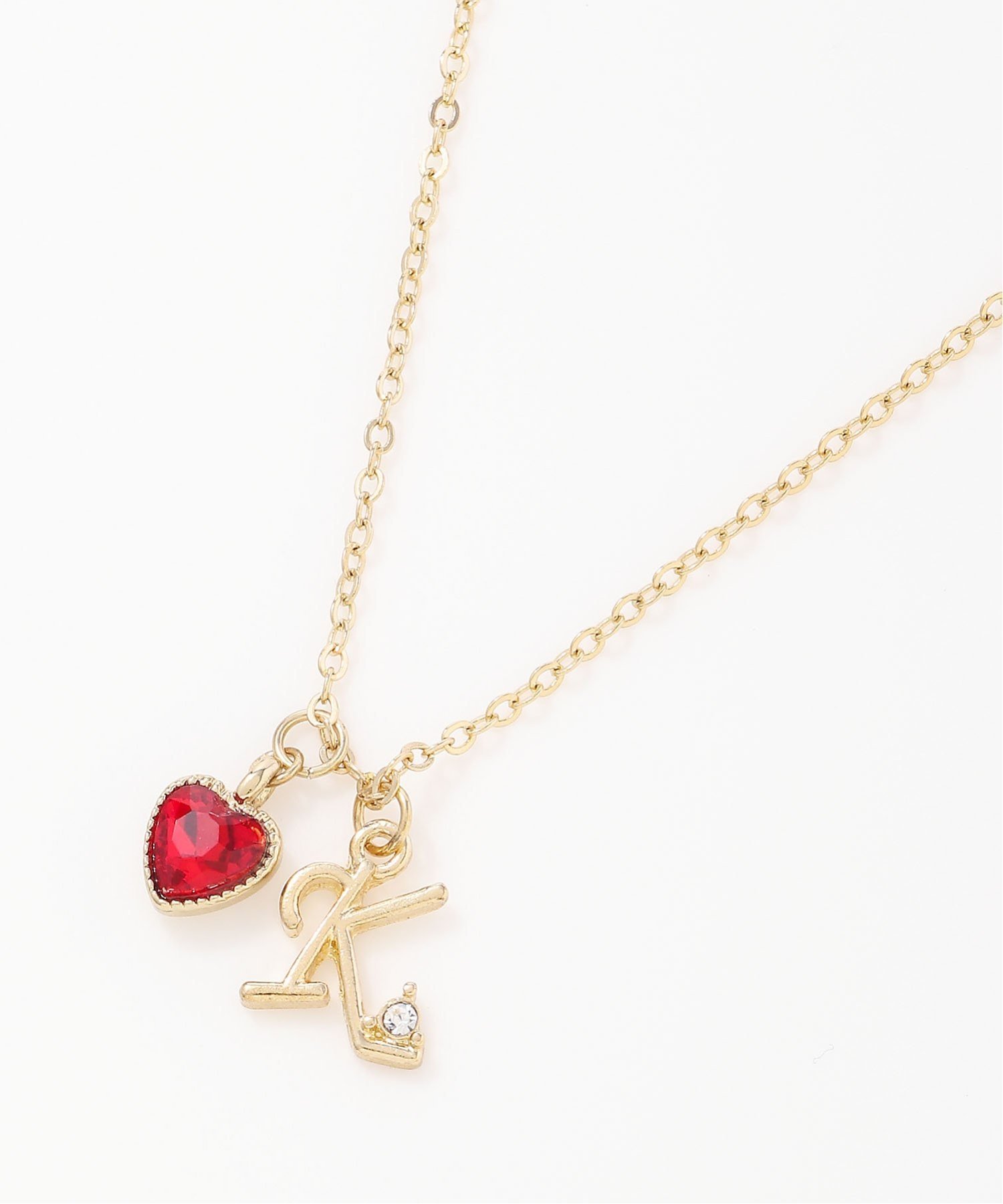 【SALE/20%OFF】Fun&Daily F&D:アルファベットネックレス ファンアンドデイリー アクセサリー・腕時計 ネックレス ゴールド