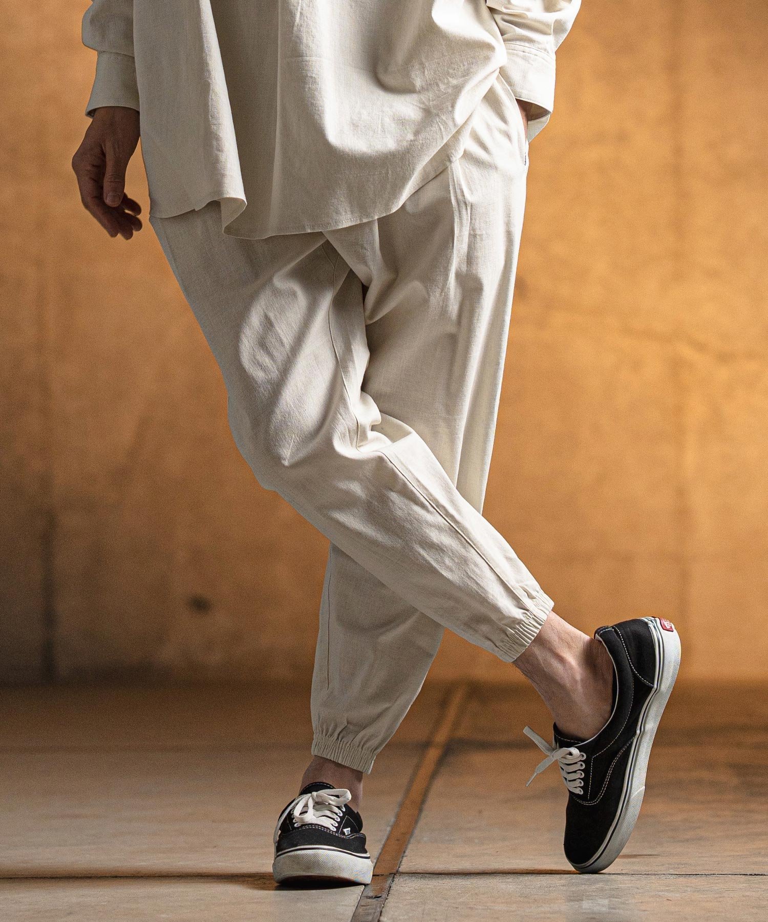 GLIMCLAP mp13174- Balloon silhouette jogger pants ジョガーパンツ カンビオ パンツ その他のパンツ ブラック【送料無料】