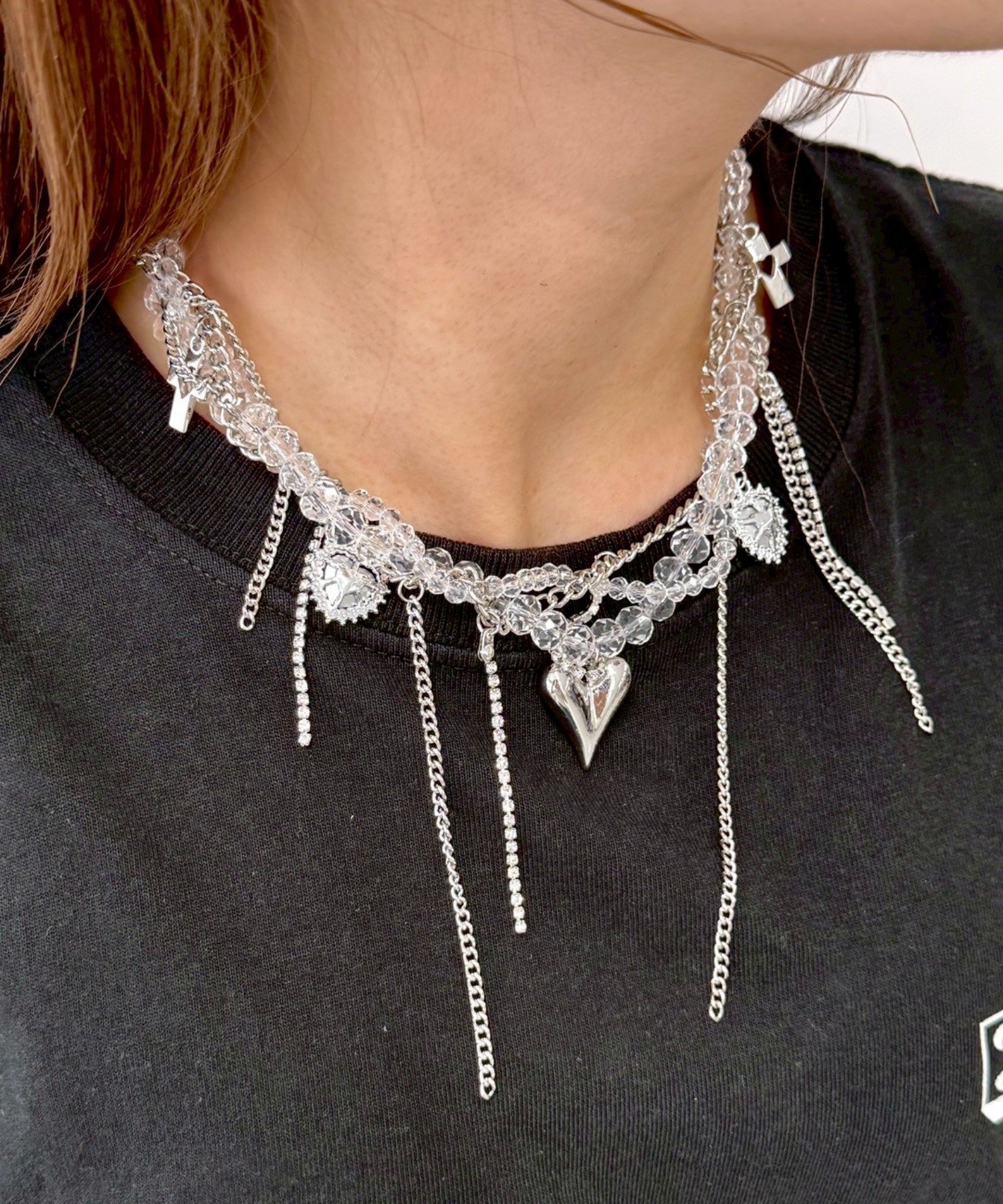 SALE29%OFFWEGO LADY'S Lϡȥեӡͥå쥹  ꡼ӻ ͥå쥹 ۥ磻 ֥å