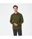 【SALE/30%OFF】DESIGNWORKS SD 12.8OZ BRUSHED TIGHT RIB 長袖ヘンリーネック デザインワークス トップス カットソー・Tシャツ ネイビー カーキグリーン ホワイト【送料無料】