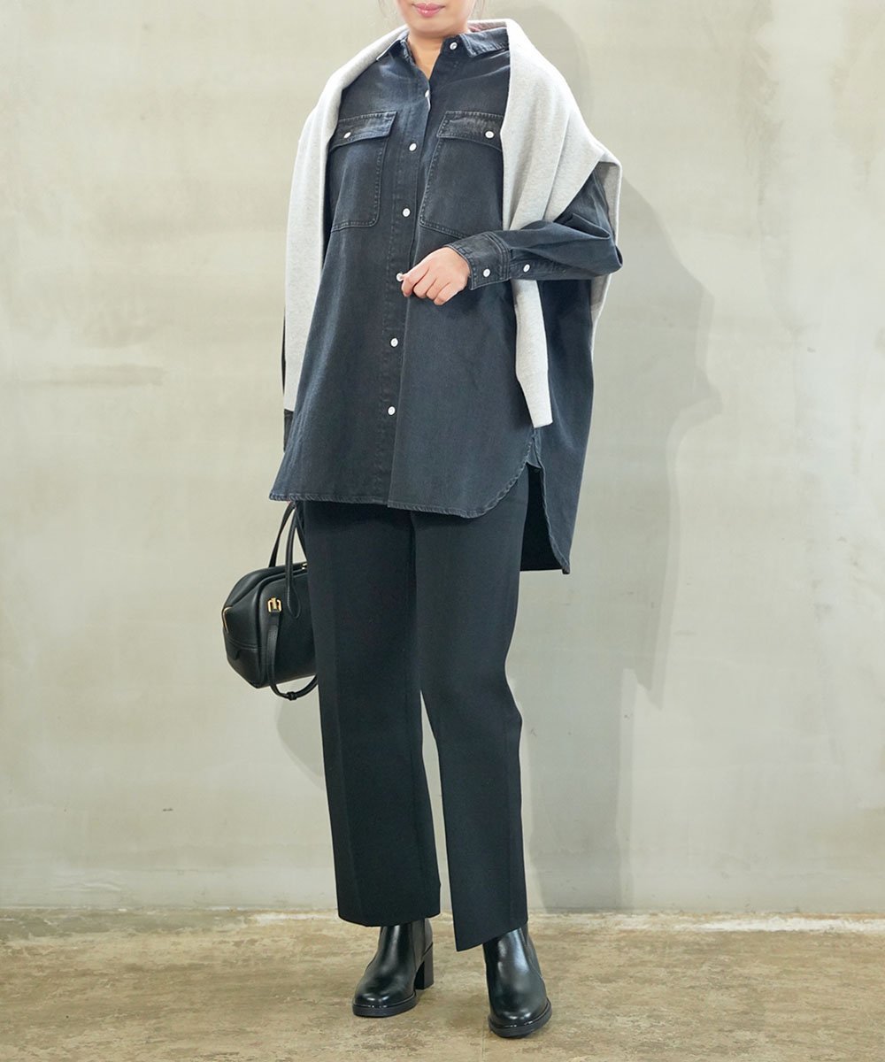 Healthy DENIM ヘルシーデニム Almond アーモンド ブルーコムブルー トップス シャツ・ブラウス
