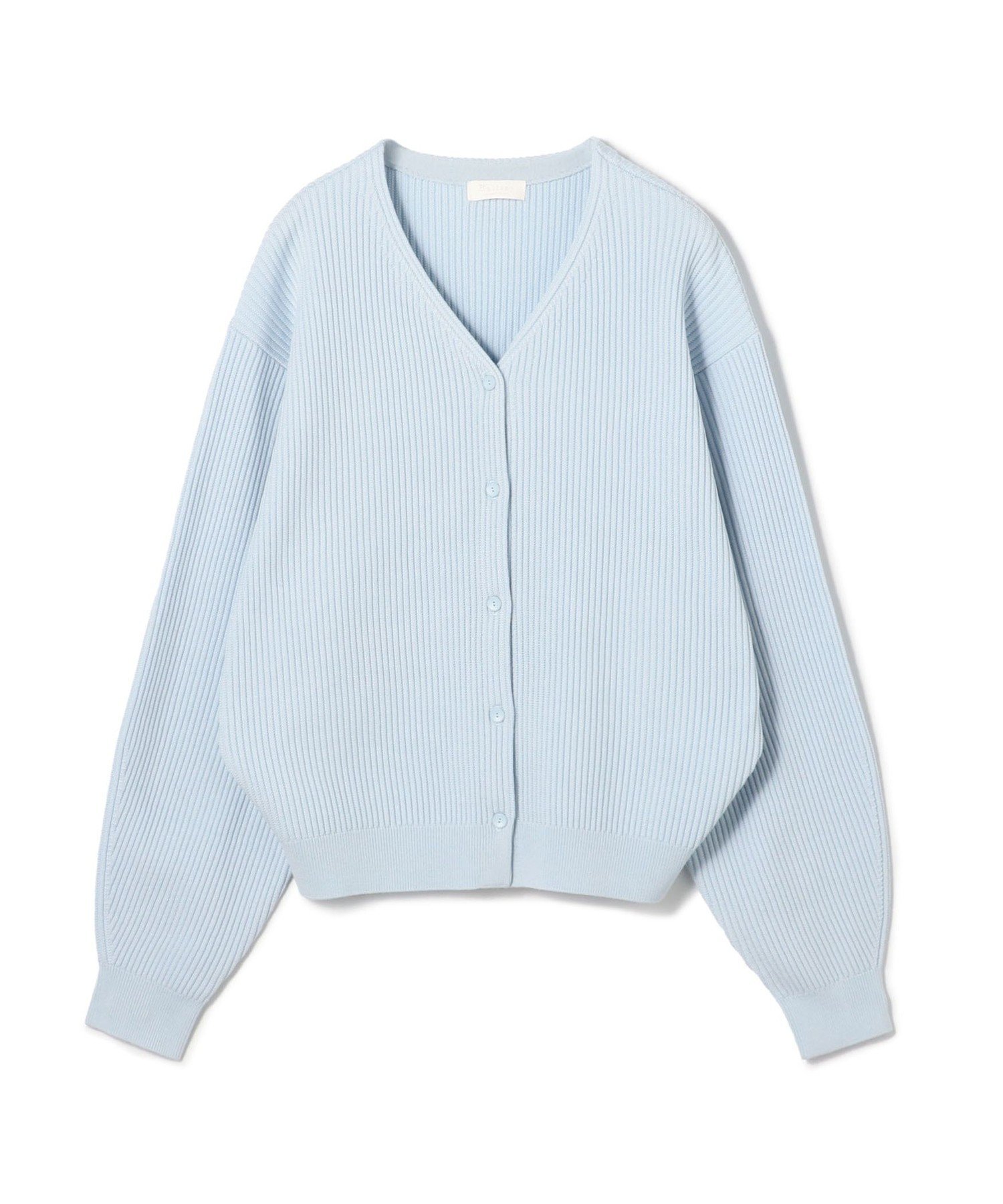 Ballsey リンクスリブ Vネックカーディガン トゥモローランド トップス ニット ブラック ホワイト【送料無料】のサムネイル