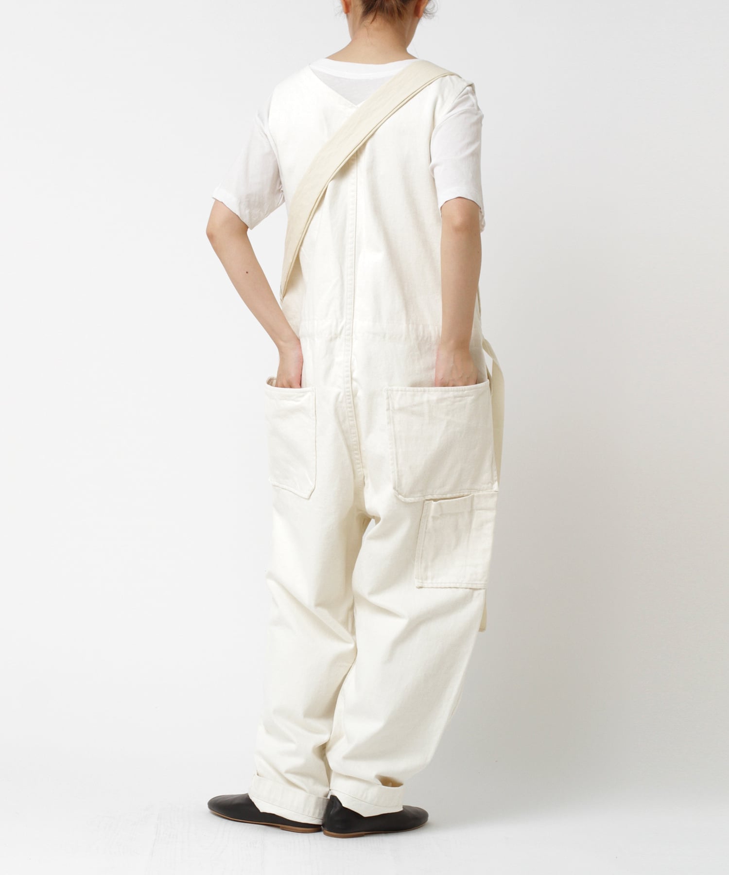 【SALE／60%OFF】RNA-N O0629 スクエアポケットエクリュルーズオール アールエヌエ...